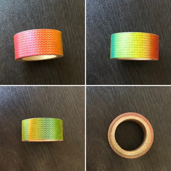 Rainbow Poop Emoji Washi Tape - Craft Smith - Picture 6 of 9